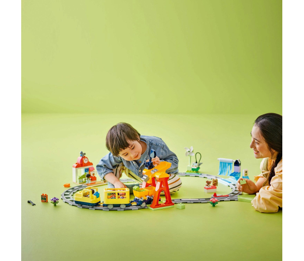 LEGO DUPLO 10428 Duży interaktywny pociąg osobowy - 1284207 - zdjęcie 4